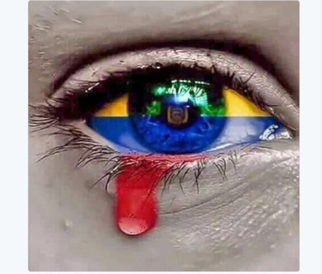 "Colombia llora". Imagen: Twitter Clara Elvira Ospina