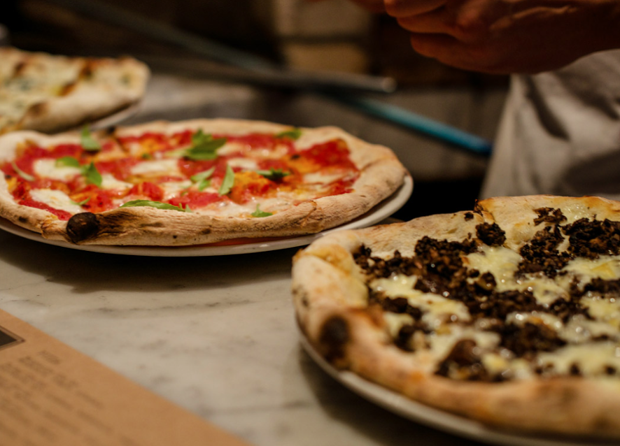 Pizzas en Julia. Imagen: Paola Miglio
