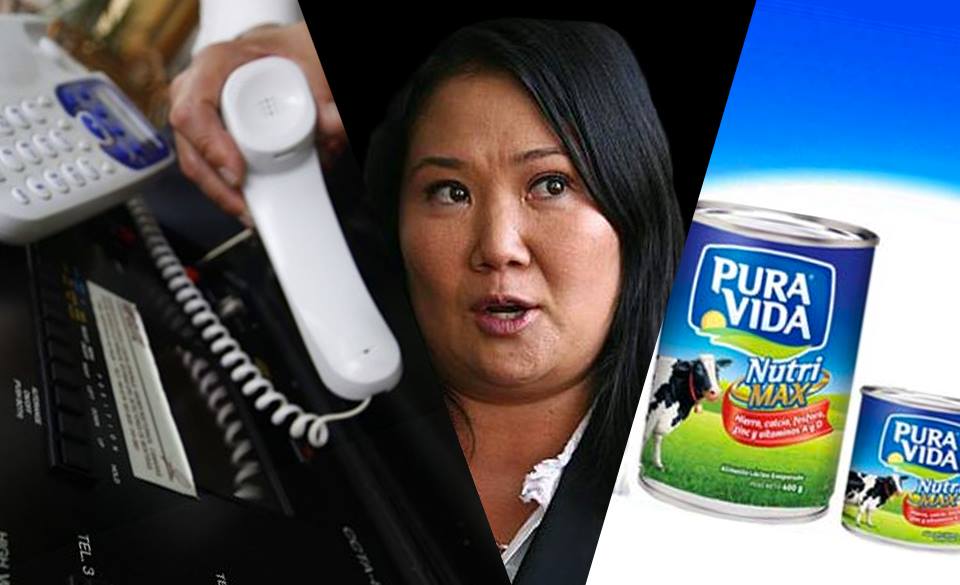 ¿Qué tienen en común la leche Pura Vida, los petroaudios y Keiko Fujimori?
