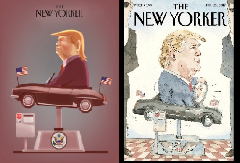 La bamba es la de la izquierda, la firme, la de la derecha. Imágenes: Hova/The New Yorker