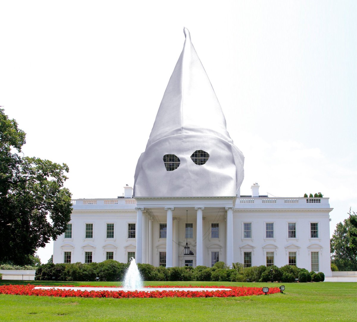 Make White House Only White Again? via twitter.com
