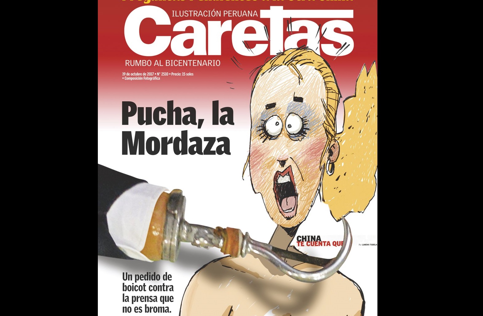 La portada de hoy en Caretas. Imagen: Caretas