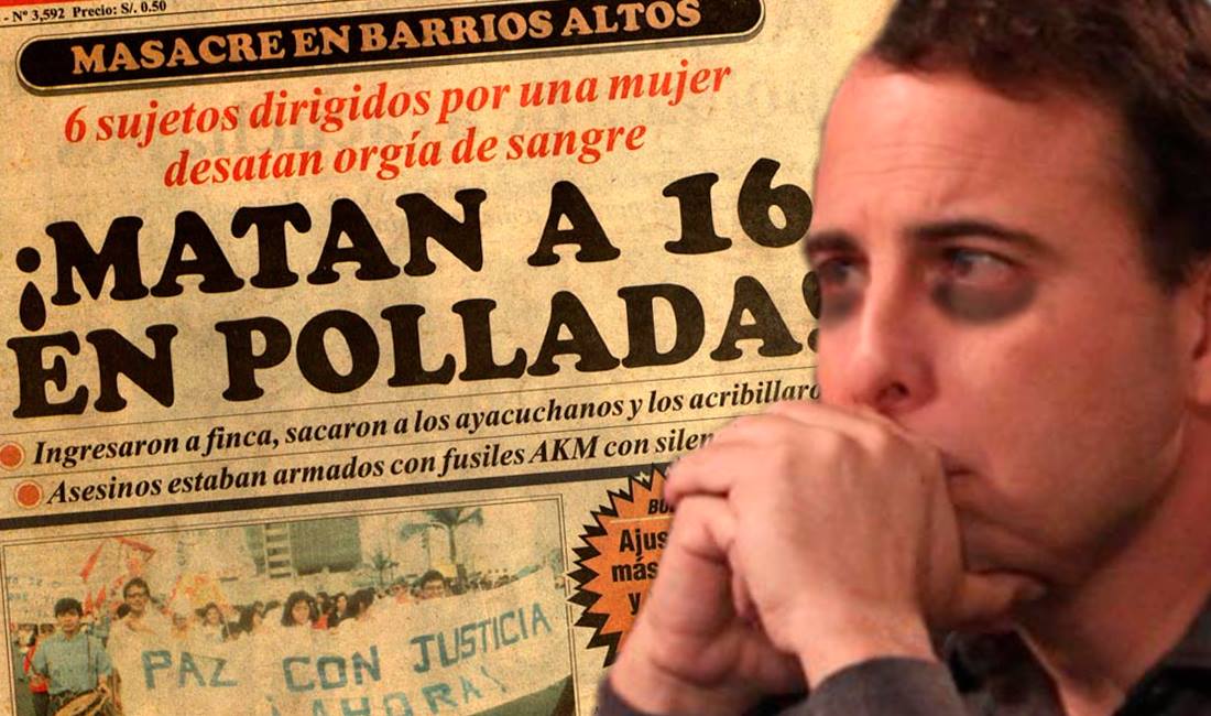 Solo faltaba que invocara a Andrés 'La Ortiga' Bedoya. Imagen: Útero.Pe