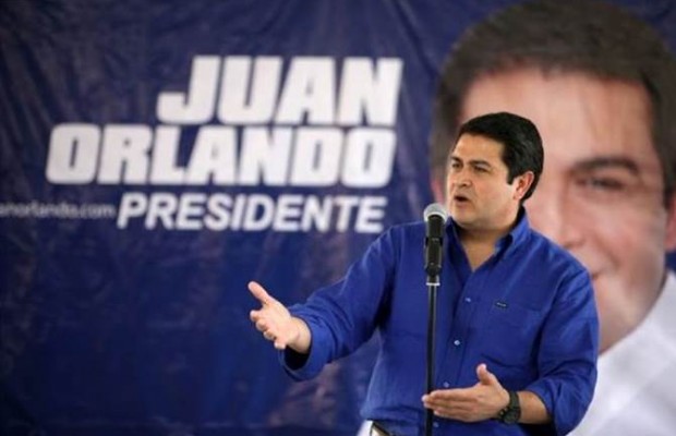 El presidente de Honduras lleva cuatro años en el poder y se alista para 4 años más. Imagen: Clarín