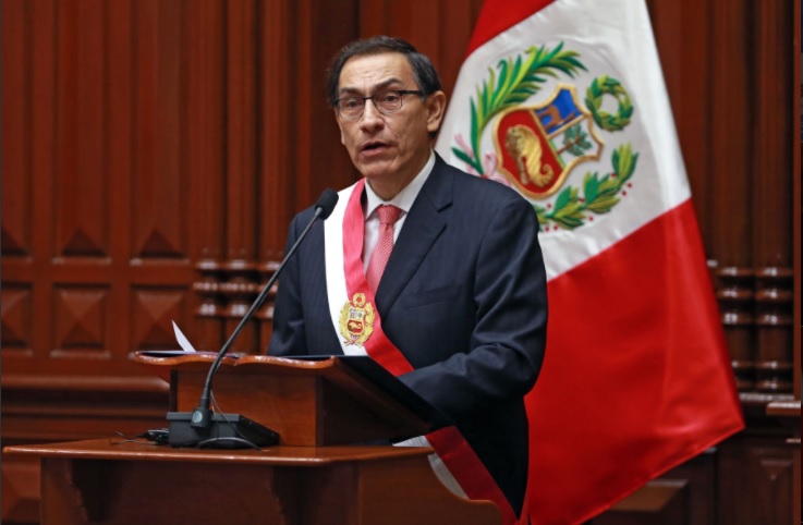 El presidente Vizcarra (acostumbrémonos). Foto: Andina