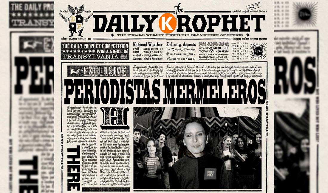 Cuando Voldemort retomó el poder, el diario El Profeta fue usado como pasquín de propaganda. Típico de regímenes y grupos autoritarios. Imagen Harry Potter/Útero.Pe