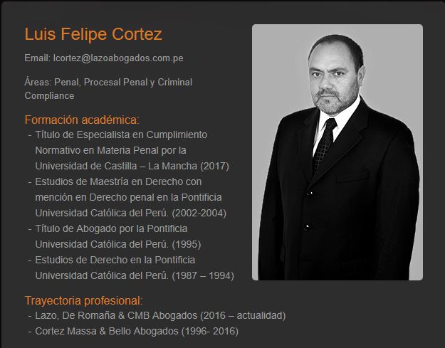 Según el testimonio de la víctima, que pesa en la carpeta fiscal, el señor Cortez estaba preocupado por el futuro del denunciado por violación sexual. Imagen: captura web