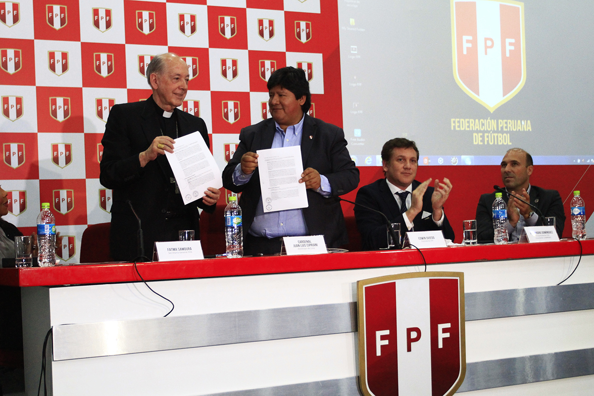Pacto de Imagen: Federación Peruana de Fútbol