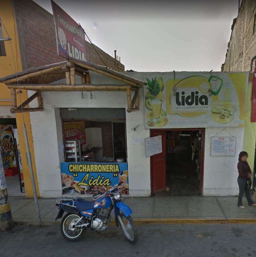 El restaurante de Lidia Cisneros está en la calle 2 de Mayo 349 en Cañete. Foto: Captura/Google Maps (2013)