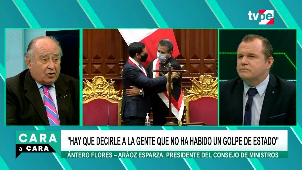 Ántero también estaba molesto con la cobertura de las marchas, según Eduardo Guzmán. Por eso pidió una entrevista en TV Perú.